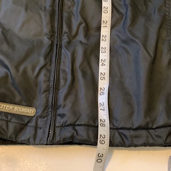 MENS SKI WINDBREAKER BLACK SKI JACKET LARGE - Picture 8 of 8